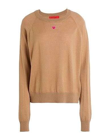 MAX&Co. Sweater DOBERMAN
 Camel 100% Virgin Wool