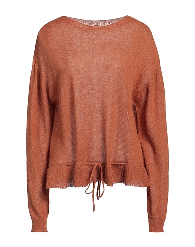 TWINSET Sweater Brown 35% Mohair wool, 35% Alpaca wool, 30% Polyamide