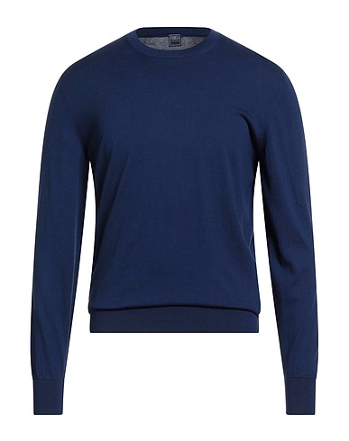 FEDELI STRICKWAREN Marineblau 100% Supima®
