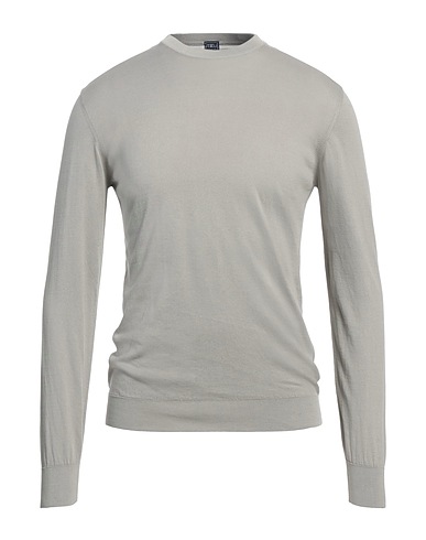 FEDELI Jumper Light grey 100% Cotton