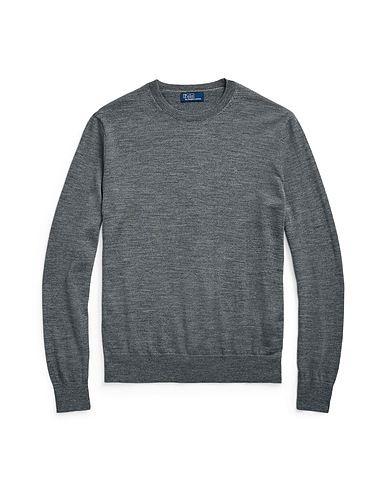POLO RALPH LAUREN Jumper Grey 100% Wool