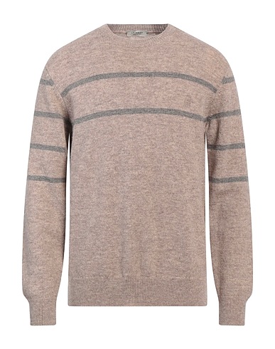 CROSSLEY Sweater Taupe 100% Virgin Wool