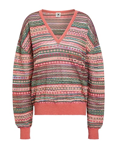 M MISSONI Sweater Brick 40% Viscose, 34% Cotton, 9% Mohair wool, 9% Alpaca wool, 8% Polyamide
