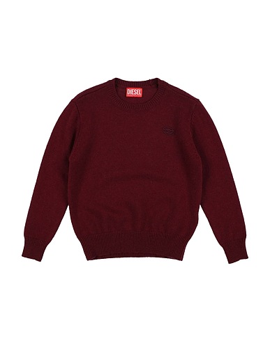 DIESEL Jumper Burgundy 60% Wool, 35% Nylon, 5% Cashmere