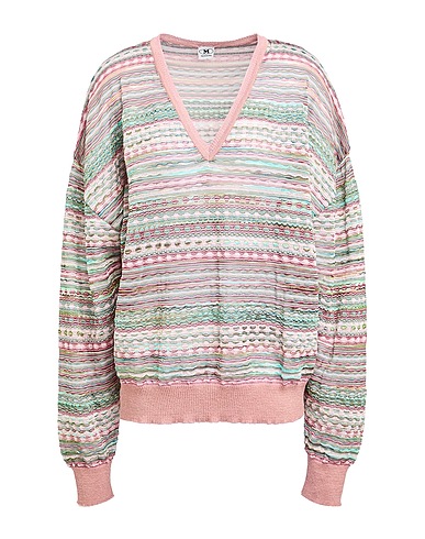M MISSONI Jumper Blush 40% Viscose, 34% Cotton, 9% Mohair wool, 9% Alpaca wool, 8% Polyamide