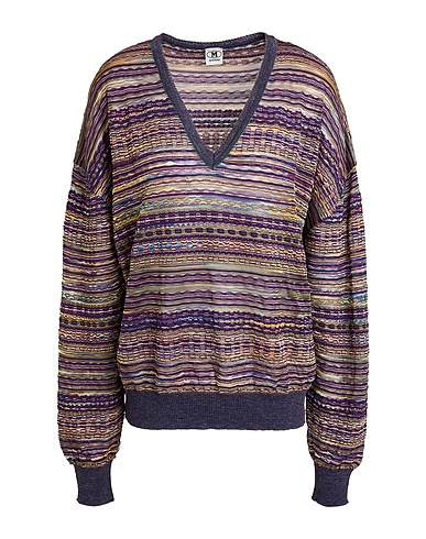 M MISSONI Pullover Avio 40% Viscosa, 34% Cotone, 9% Lana mohair, 9% Lana di alpaca, 8% Poliammide