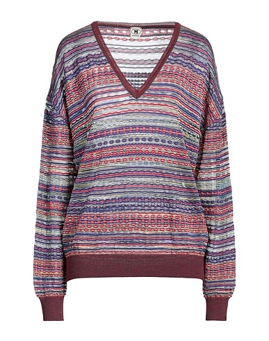 M MISSONI Jumper Bright blue 40% Viscose, 34% Cotton, 9% Mohair wool, 9% Alpaca wool, 8% Polyamide