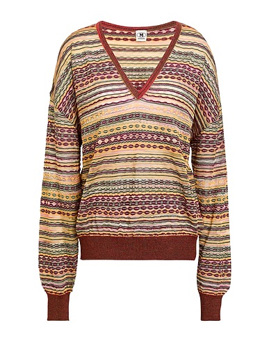 M MISSONI Sweater Apricot 40% Viscose, 34% Cotton, 9% Mohair wool, 9% Alpaca wool, 8% Polyamide