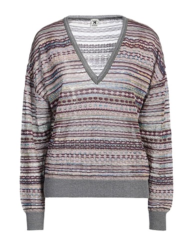 M MISSONI Sweater Lilac 40% Viscose, 34% Cotton, 9% Mohair wool, 9% Alpaca wool, 8% Polyamide