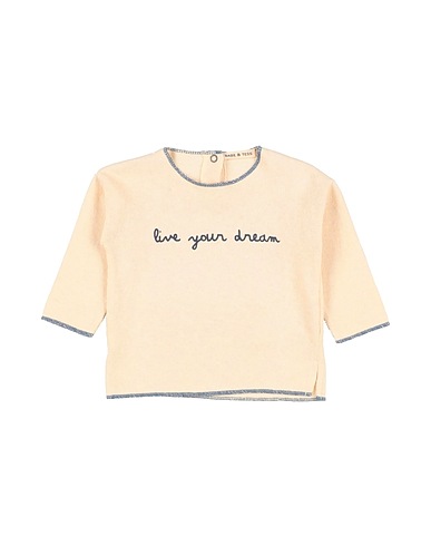 BABE & TESS Jumper Beige 70% Cotton, 19% Acrylic, 5% Textile fibres, 4% Elastane, 2% Polyamide