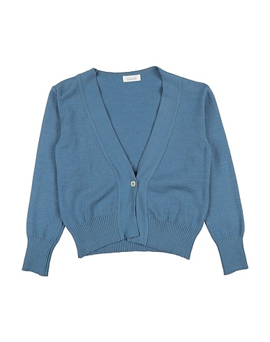 GAUDÌ Strickjacke Taubenblau 52% Viskose, 28% Polyester, 20% Polyamid