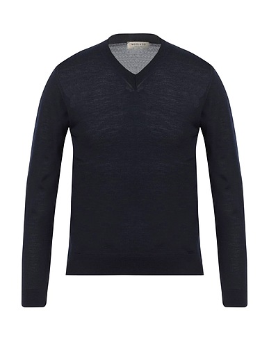 WOOL & CO Jumper Midnight blue 100% Merino Wool