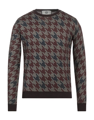 WOOL & CO Jumper Khaki 55% Polyamide, 45% Wool