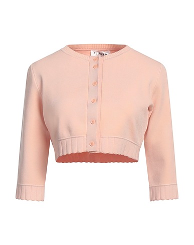 VB BODY VICTORIA BECKHAM Cardigan Blush 64% Viscose, 34% Polyamide, 2% Elastane