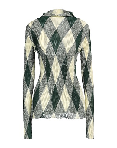 BURBERRY STRICKWAREN Dunkelgrün 60% Baumwolle, 40% Seide
