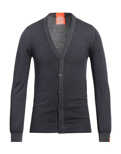 RE-CYCLE Strickjacke Blei 100% Merinowolle