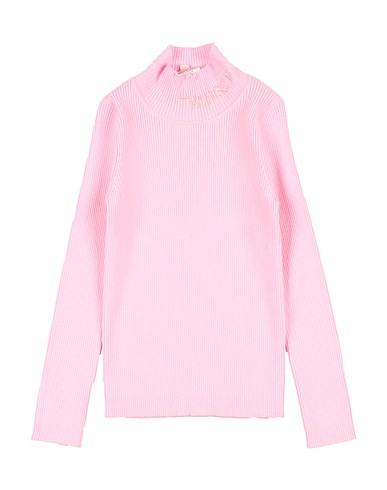 TWINSET Polo neck Pink 40% Viscose, 38% Polyester, 22% Polyamide