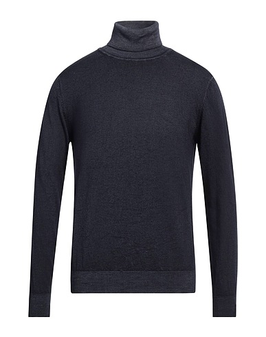 CROSSLEY Polo neck Navy blue 100% Virgin Wool