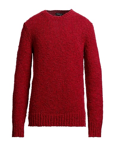 DONDUP Sweater Red 96% Wool, 4% Polyamide