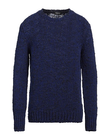 DONDUP Pullover Blu 96% Lana, 4% Poliammide