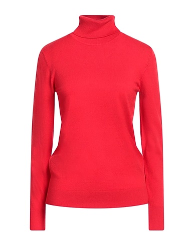 JOHN RICHMOND Turtleneck Red 50% Viscose, 28% Polyester, 22% Nylon