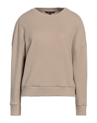 ARMANI EXCHANGE Pullover Beige 51% Cotone, 47% Poliestere, 2% Elastan