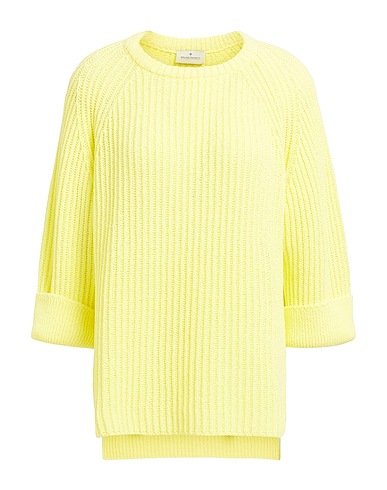 BRUNO MANETTI Pullover Gelb 66% Baumwolle, 34% Polyamid