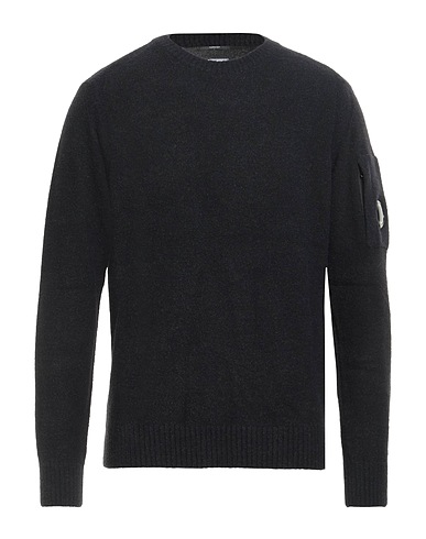 C.P. COMPANY Jumper Black 60% Polyamide, 40% Wool