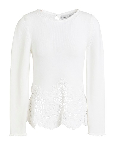 OSCAR DE LA RENTA Jumper White 100% Cotton