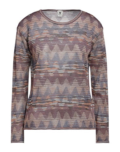 M MISSONI Sweater Mauve 56% Viscose, 23% Cotton, 19% Wool, 2% Polyamide
