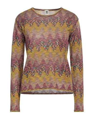M MISSONI Jumper Mauve 56% Viscose, 23% Cotton, 19% Wool, 2% Polyamide