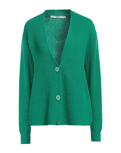 HERZENSANGELEGENHEIT Strickjacke Grün 70% Wolle, 30% Kaschmir