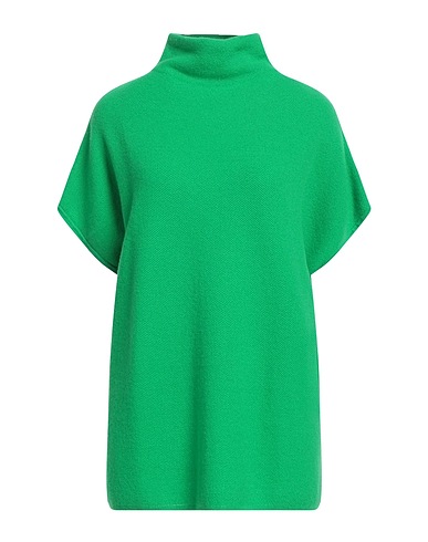HERZENSANGELEGENHEIT Polo neck Green 70% Wool, 30% Cashmere