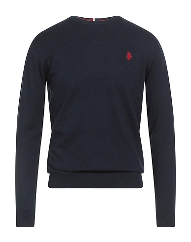 U.S.POLO ASSN. Jumper Midnight blue 90% Cotton, 10% Cashmere