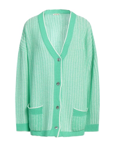 LANA D'ORO Cardigan Green 100% Cashmere