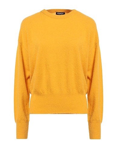 DONDUP Pullover Giallo 65% Lana, 25% Poliammide, 10% Cachemire