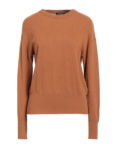 DONDUP Pullover Cammello 65% Lana, 25% Poliammide, 10% Cachemire