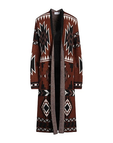 GAëLLE Paris Cardigan Marron 52% Viscose, 28% Polyester, 20% Polyamide