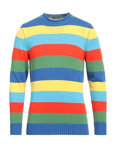 ROSSOPURO Pullover Azurblau 100% Baumwolle
