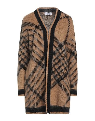 KAOS Cardigan Camel 40% Acrylic, 30% Polyamide, 30% Mohair wool