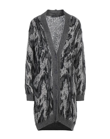 ICONA by KAOS Cardigan Grey 40% Acrylic, 30% Mohair wool, 30% Polyamide