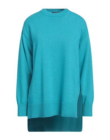ICONA by KAOS Jumper Turquoise 40% Viscose, 30% Polyamide, 25% Wool, 5% Cashmere