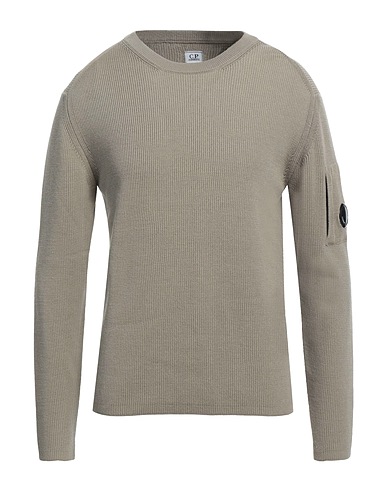 C.P. COMPANY Pullover Verde salvia 55% Lana Vergine, 45% Poliestere