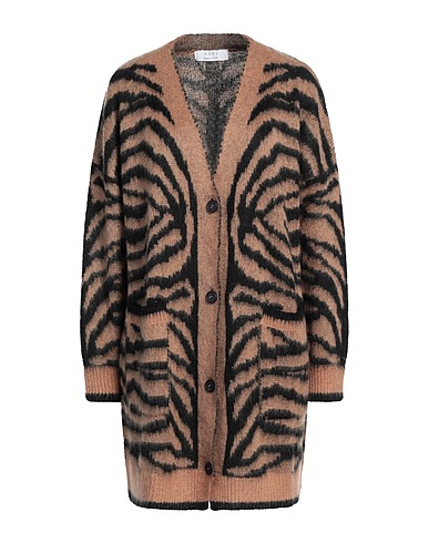 KAOS Cardigan Camel 40% Acrylic, 30% Mohair wool, 30% Polyamide