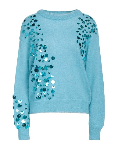 KAOS Jumper Turquoise 40% Nylon, 30% Mohair wool, 30% Wool