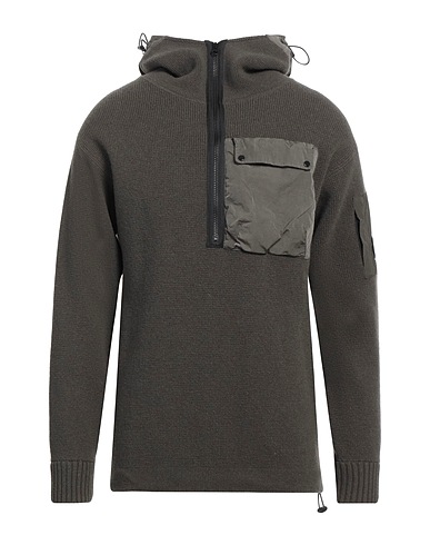 C.P. COMPANY Jumper Military green 80% Wool, 20% Polyamide