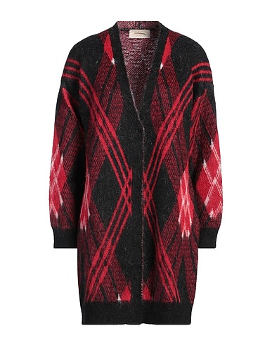 KAOS Cardigan Black 40% Acrylic, 30% Polyamide, 30% Mohair wool