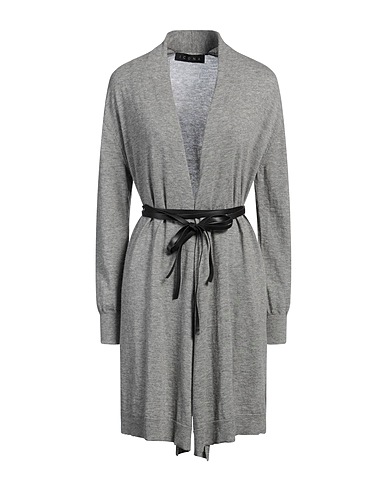 ICONA by KAOS Cardigan Grey 42% Nylon, 30% Wool, 28% Alpaca wool