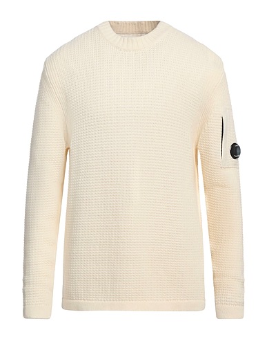 C.P. COMPANY Pullover Panna 80% Lana, 20% Poliammide