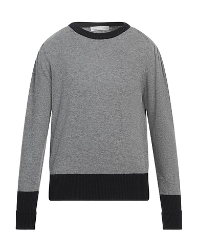 RANDOM IDENTITIES Sweater Grey 70% Wool, 30% Cashmere